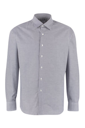 THE (Shirt) - Printed cotton shirt-0